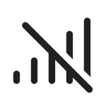 Cellular Off SVG Icon